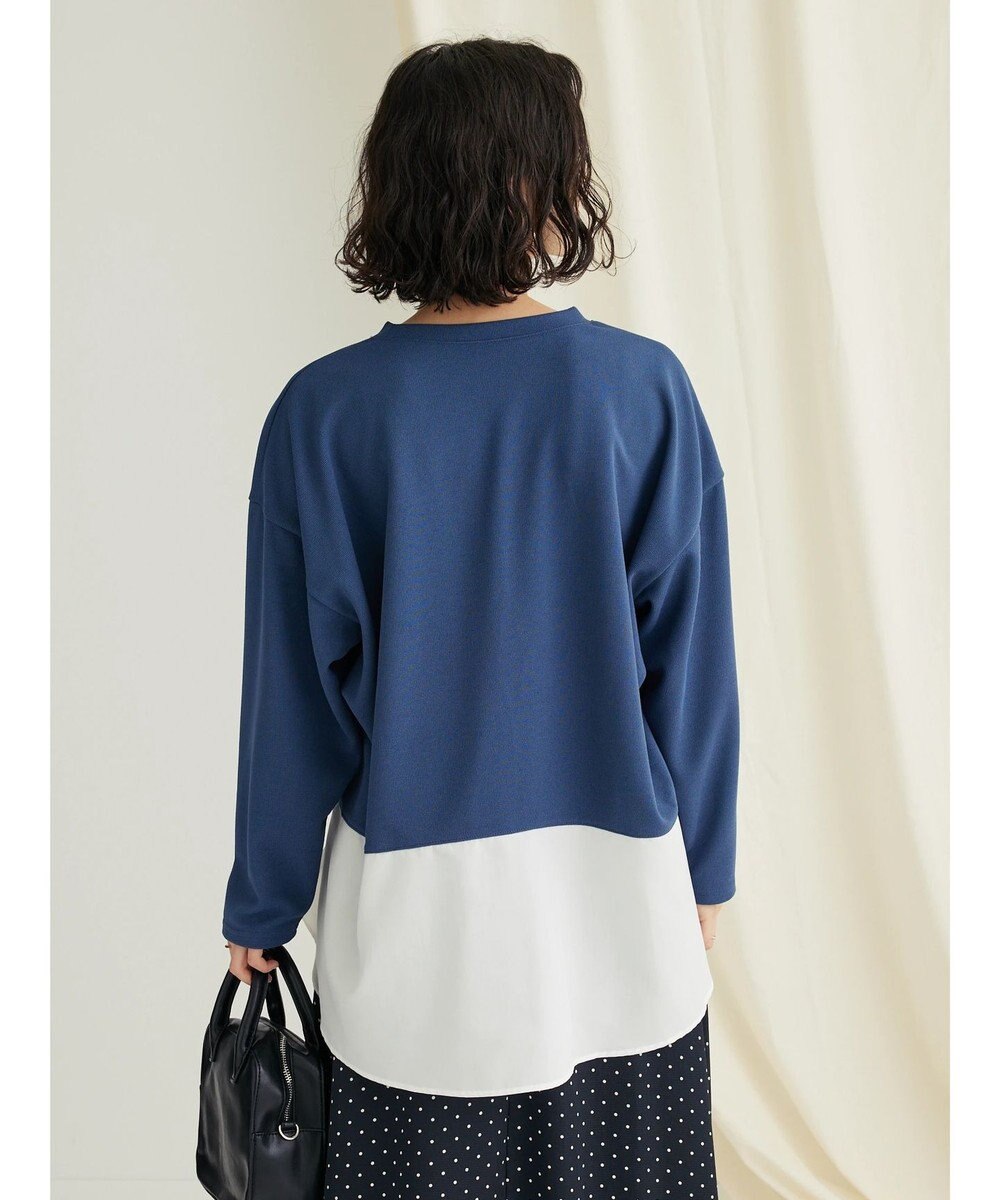 CRAFT STANDARD BOUTIQUE 布帛切替デザインプルオーバー 