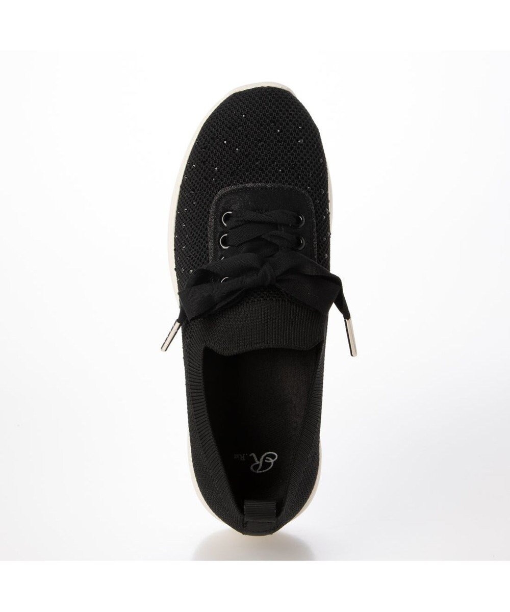 Riz raffinee <Riz raffinee>ラインストーンニットスニーカー 