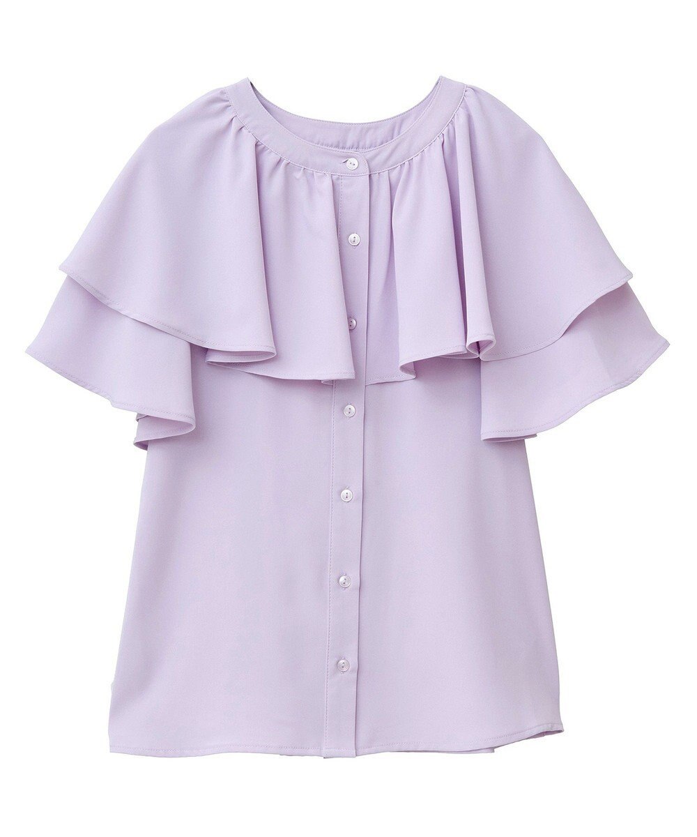 earth music&ecology ケープブラウス 