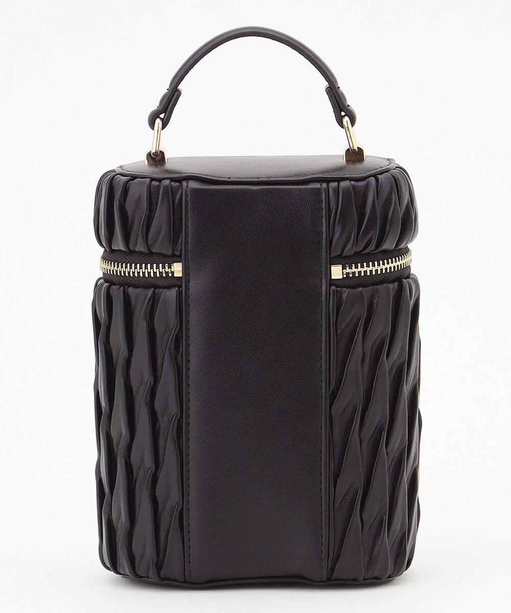 LA BAGAGERIE 【MONICA】ランダムプリーツバニティバッグ 