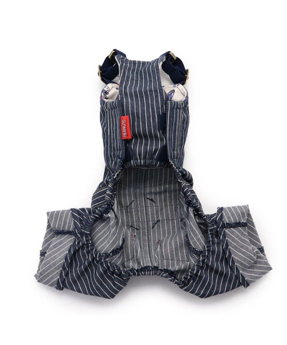 PET PARADISE 犬の服 犬 スヌーピー オーバーオール 【小型犬】 ヒッコリー 