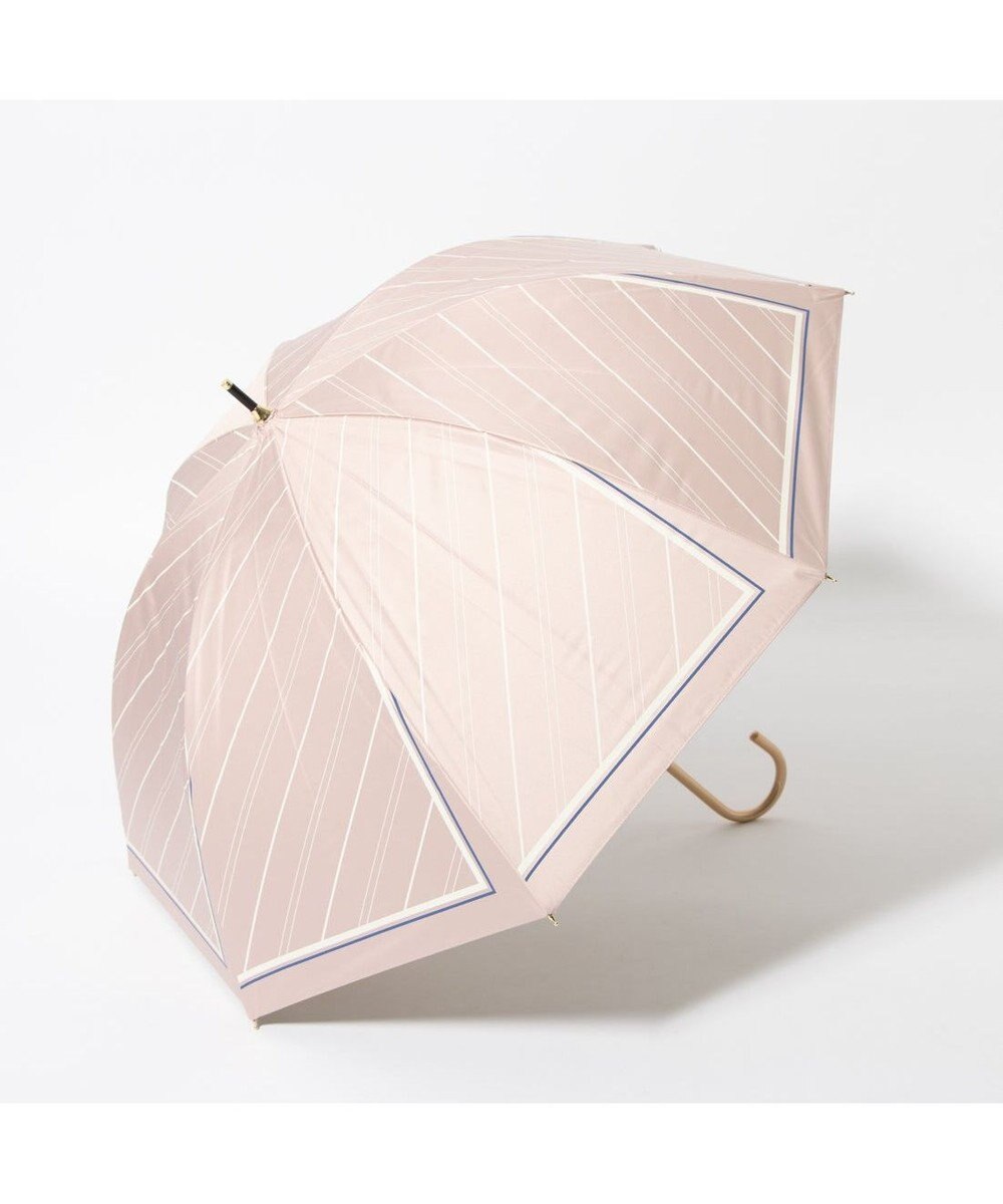 UNBILLION cache nez / ストライプスカーフプリントバルーンショートパラソル 