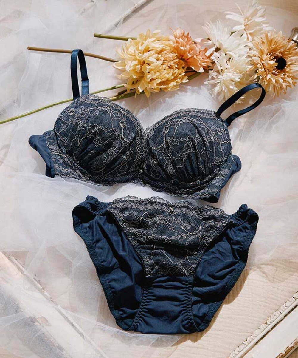 San-ai Resort（三愛水着楽園） 【SALE】クラシカルレースふわもりブラセット 【northerly】 