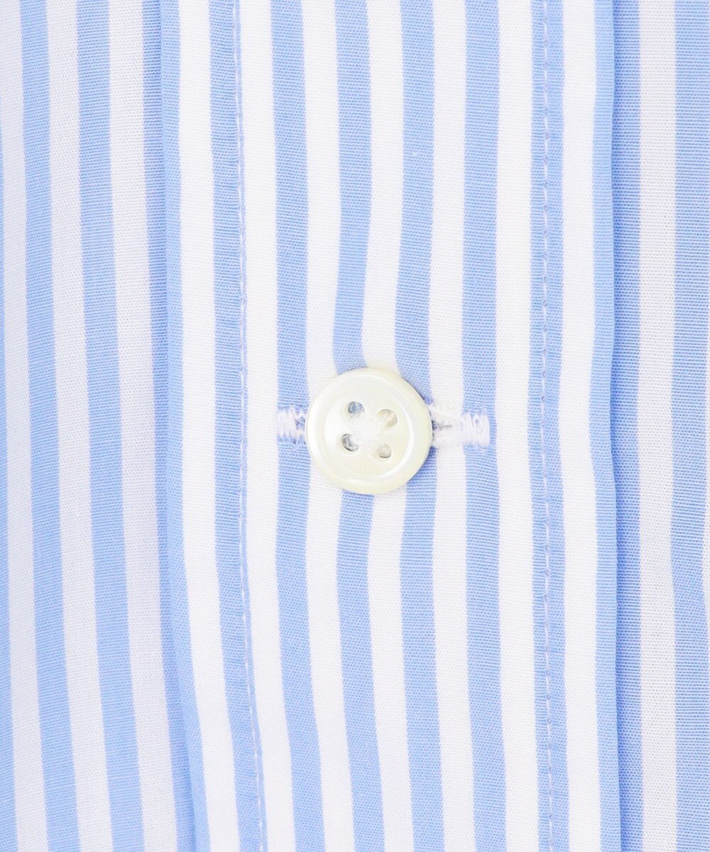 J.PRESS MEN 【AaronChang】【UNISEX】コットンタイプライター ストライプ シャツ / B.D. / Baggy-Fit 