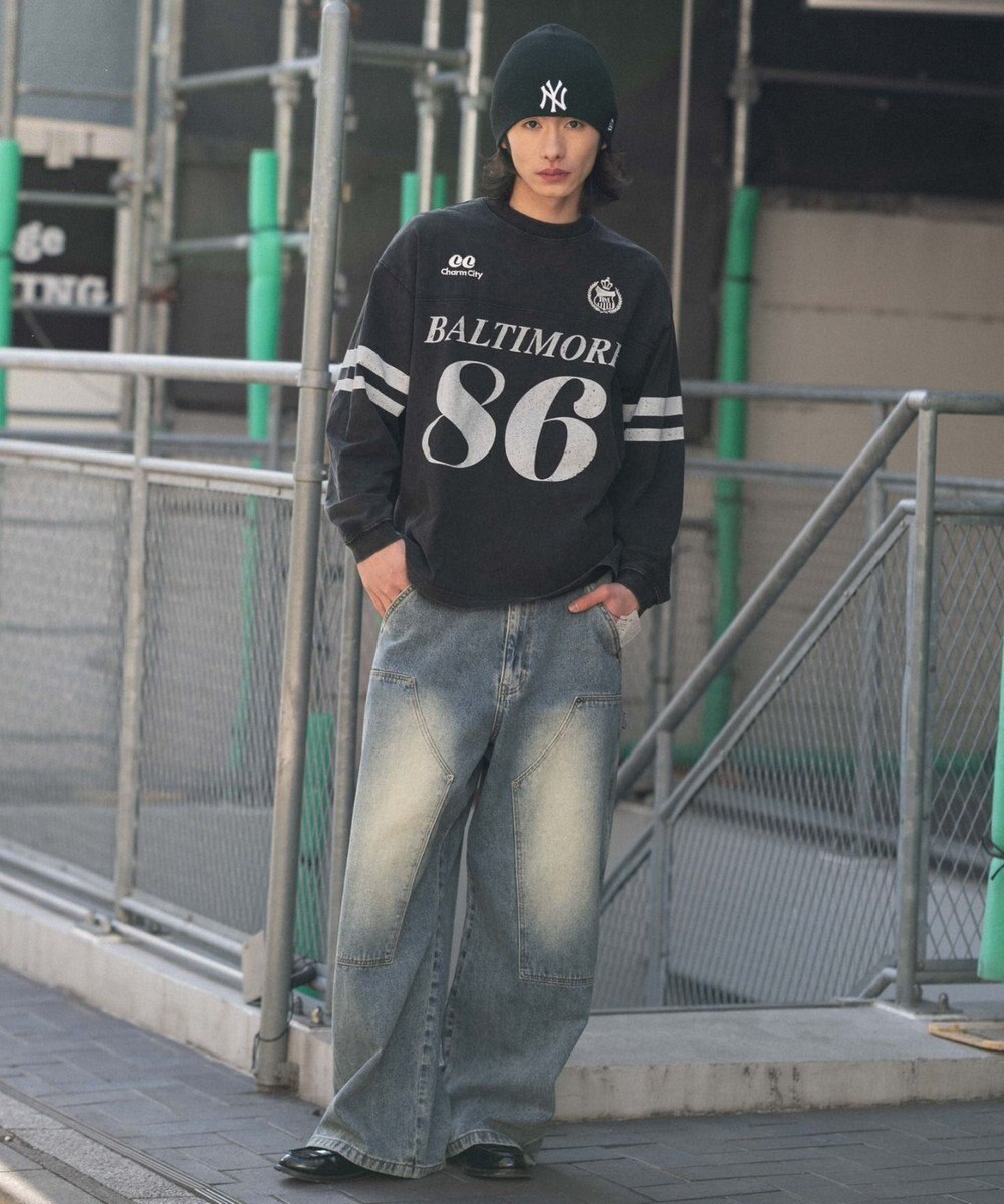 WEGO 【ユニセックス着用ITEM】ナンバリングT（長袖） 