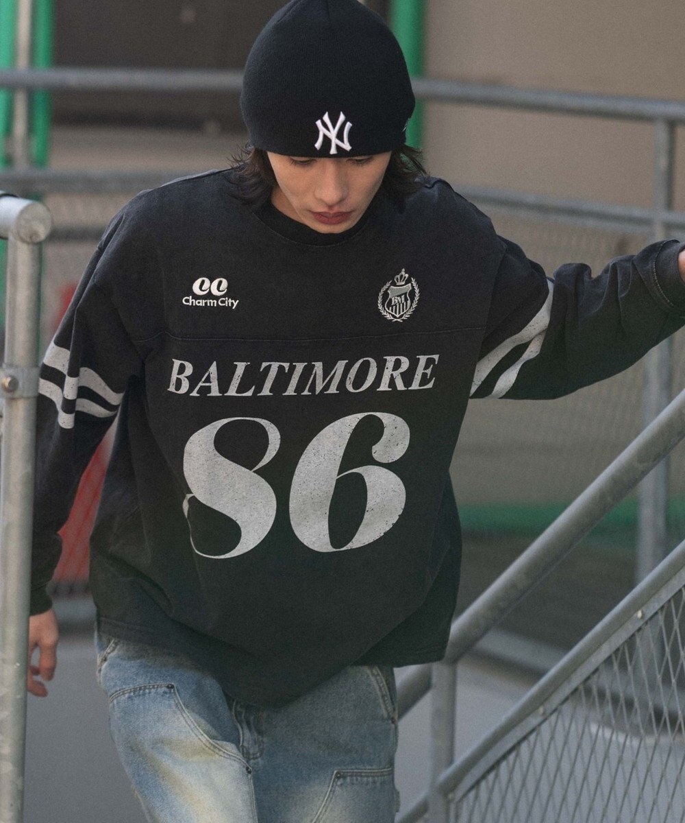 WEGO 【ユニセックス着用ITEM】ナンバリングT（長袖） 