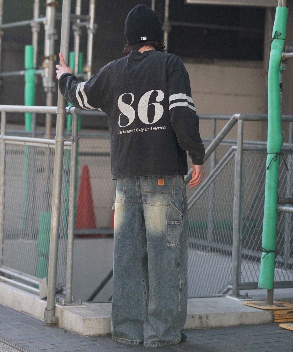 WEGO 【ユニセックス着用ITEM】ナンバリングT（長袖） 