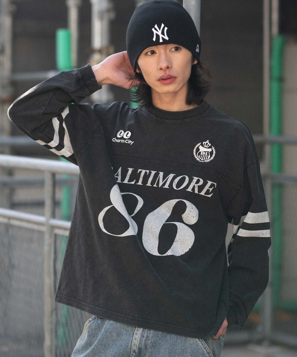 WEGO 【ユニセックス着用ITEM】ナンバリングT（長袖） 