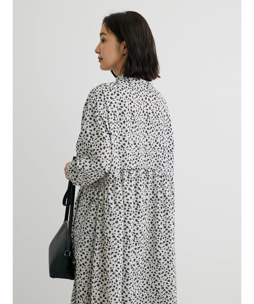 Green Parks ２ｗａｙ小花柄ギャザーシャツワンピース 