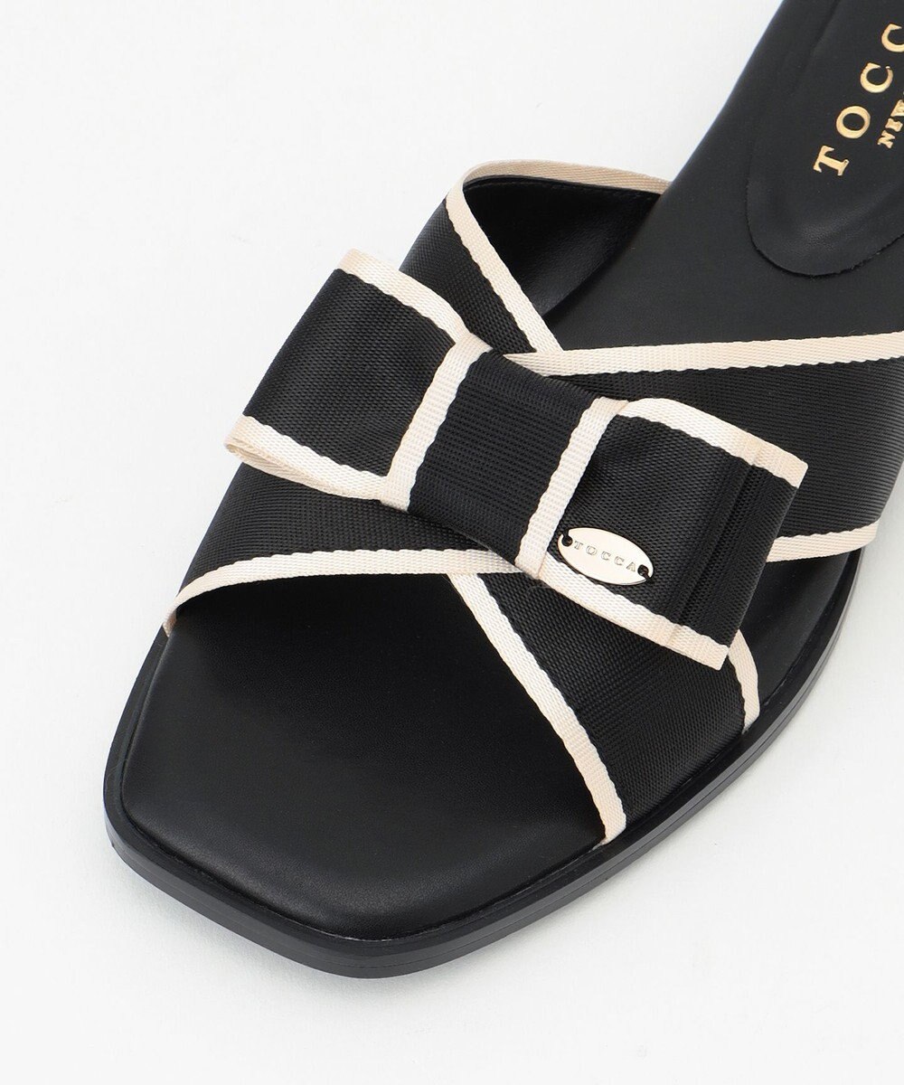 TOCCA BICOLOR RIBBON FLAT SANDALS サンダル 