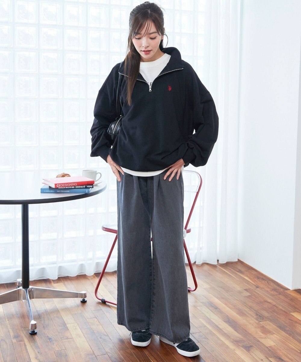 WEGO 【ユニセックス着用ITEM】別注　U.S POLO ASSN.　ハーフZIPPO 