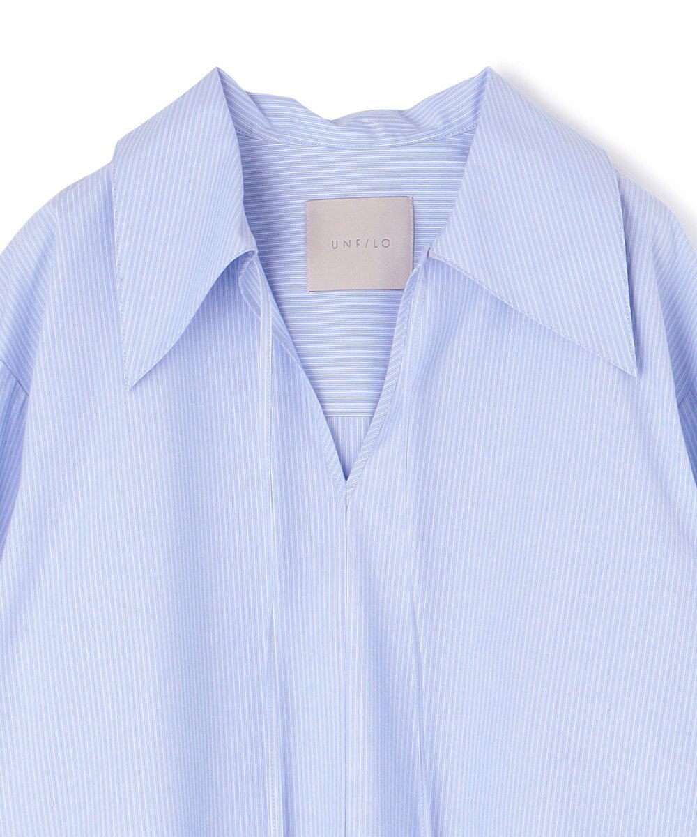 UNFILO スキッパーロングシャツ 