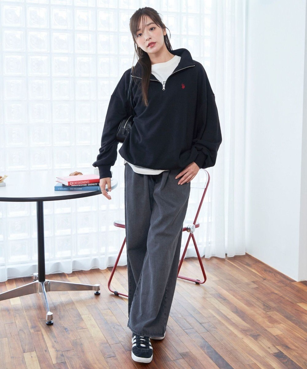 WEGO 【ユニセックス着用ITEM】別注　U.S POLO ASSN.　ハーフZIPPO 