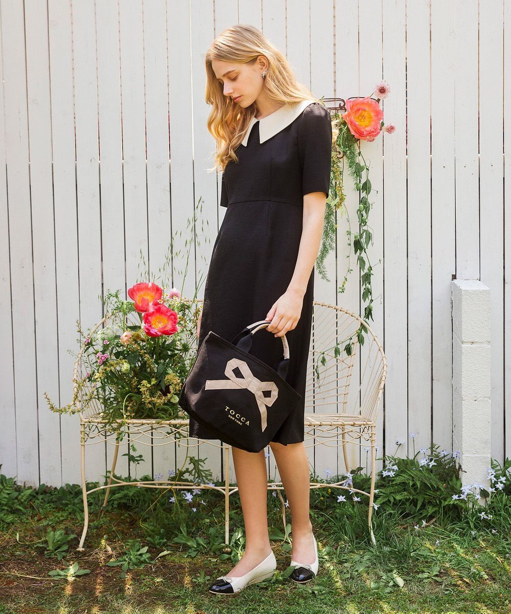 TOCCA 【選べる2種類のデザイン！】MEMORIES OF TOCCA CANVAS TOTE トートバッグ 