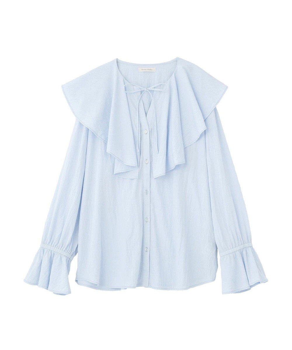 Green Parks ラッフルブラウス 