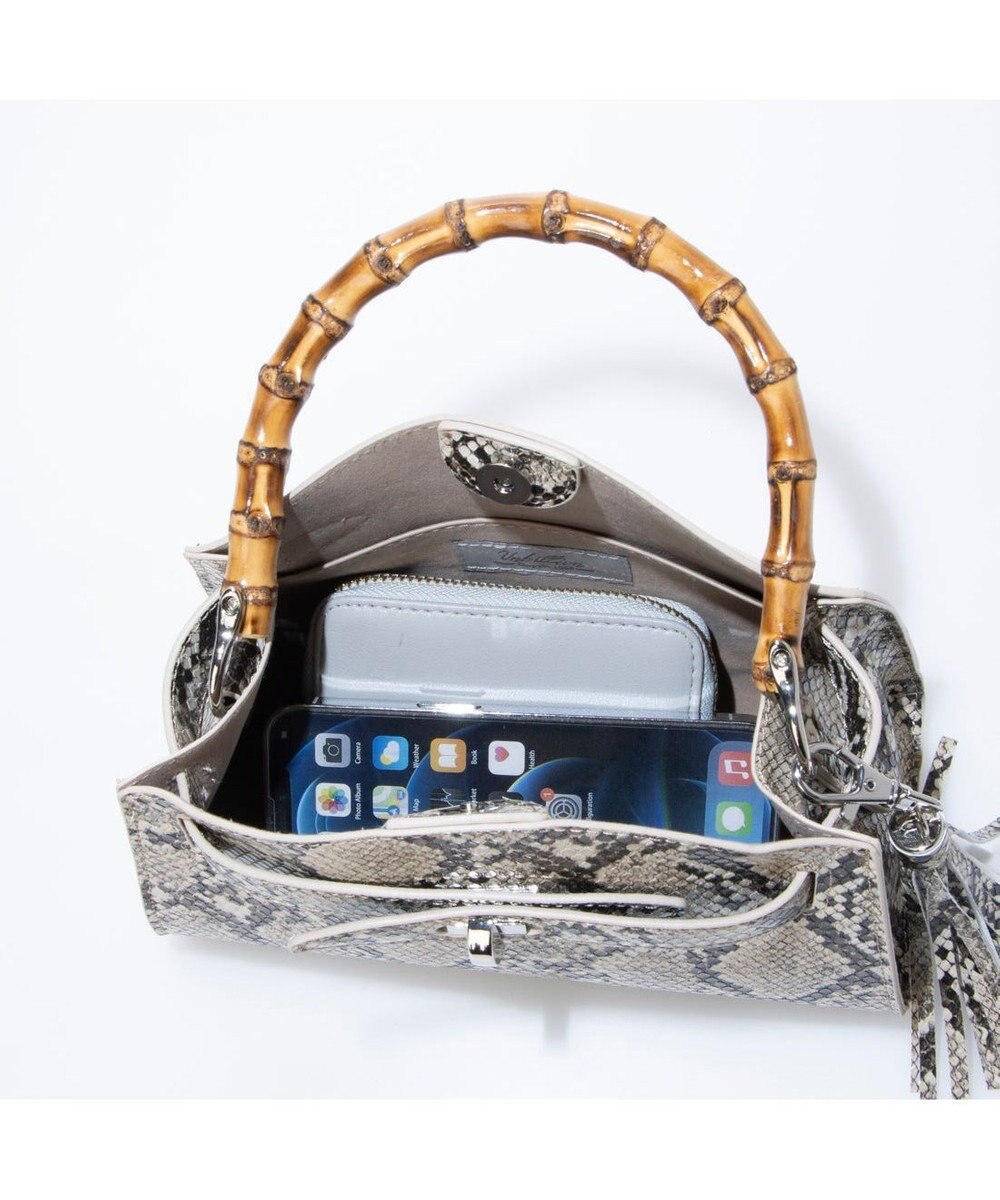 UNBILLION カシュカシュ cachecache / バンブーヒネリミニハンドバッグ 