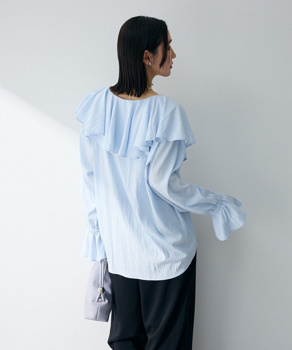 Green Parks ラッフルブラウス 