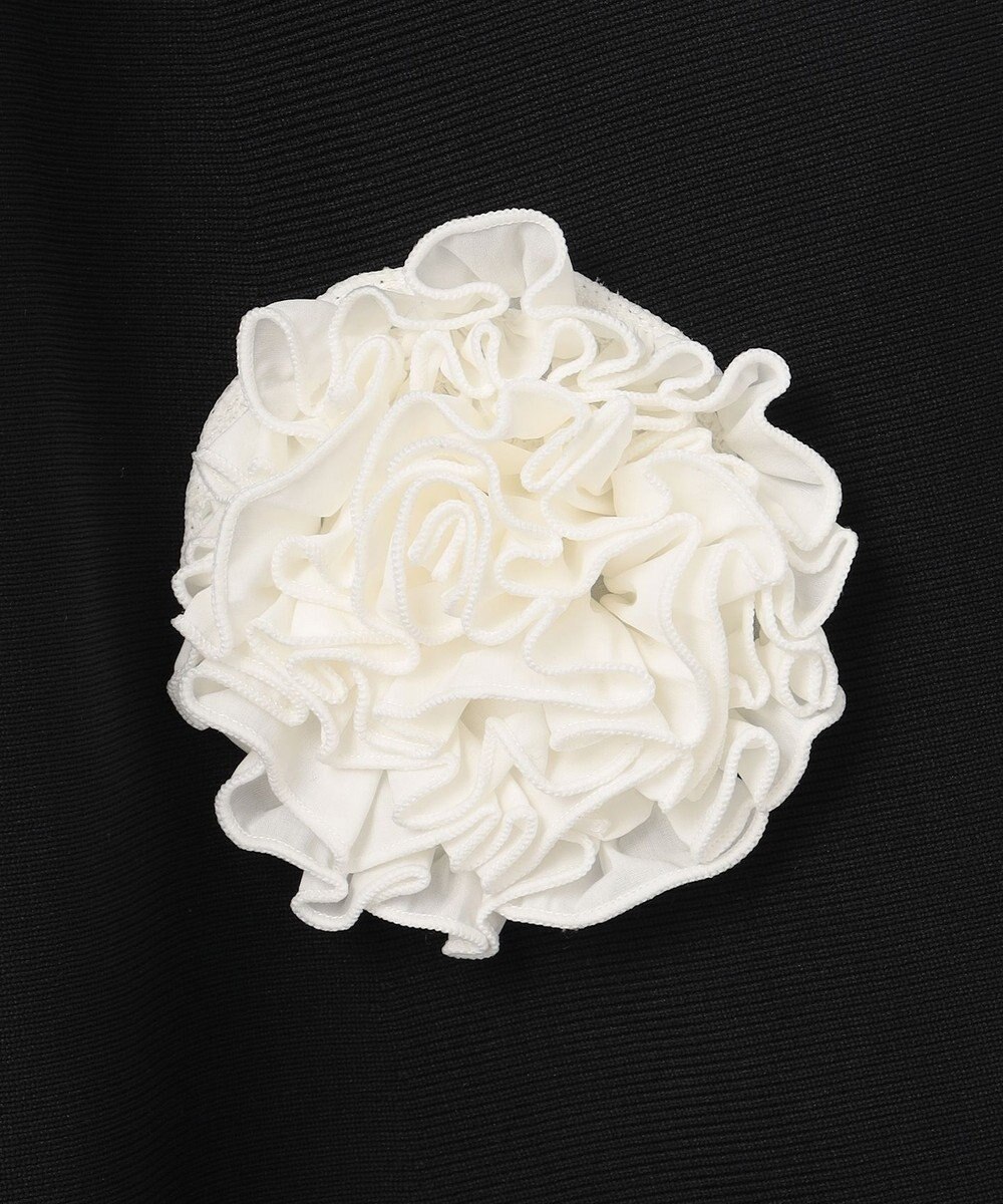 組曲 S 【組曲×setsuko sagittaire】ボンボンフラワーニット スカート 