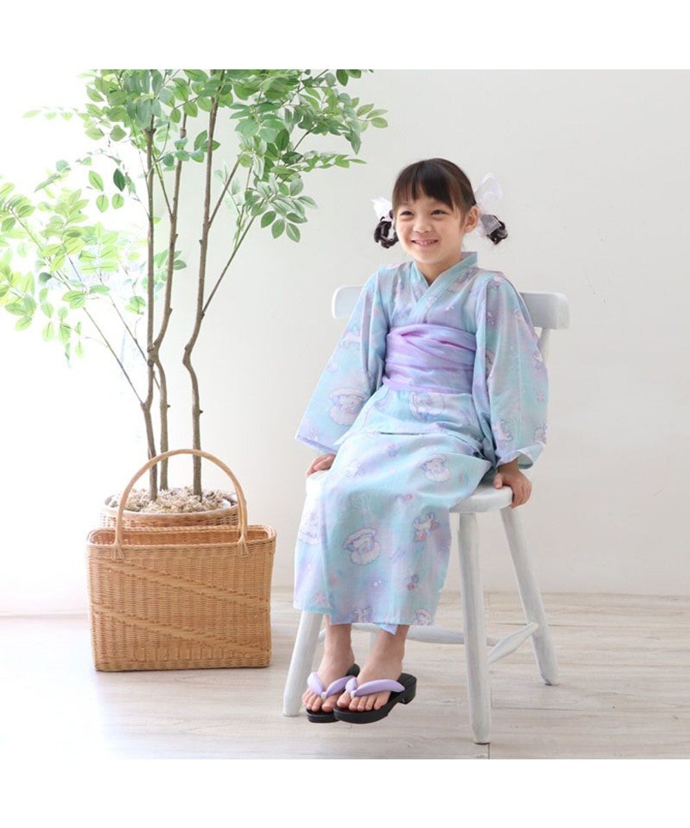 Mother garden 2025 マザーガーデン ユニコーン 2Way 浴衣  《シェル》　110/120/130/140 