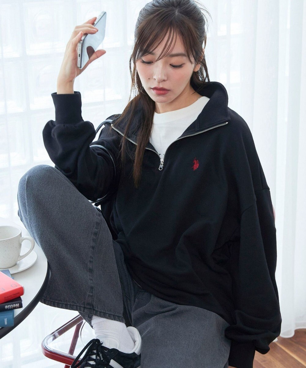 WEGO 【ユニセックス着用ITEM】別注　U.S POLO ASSN.　ハーフZIPPO 