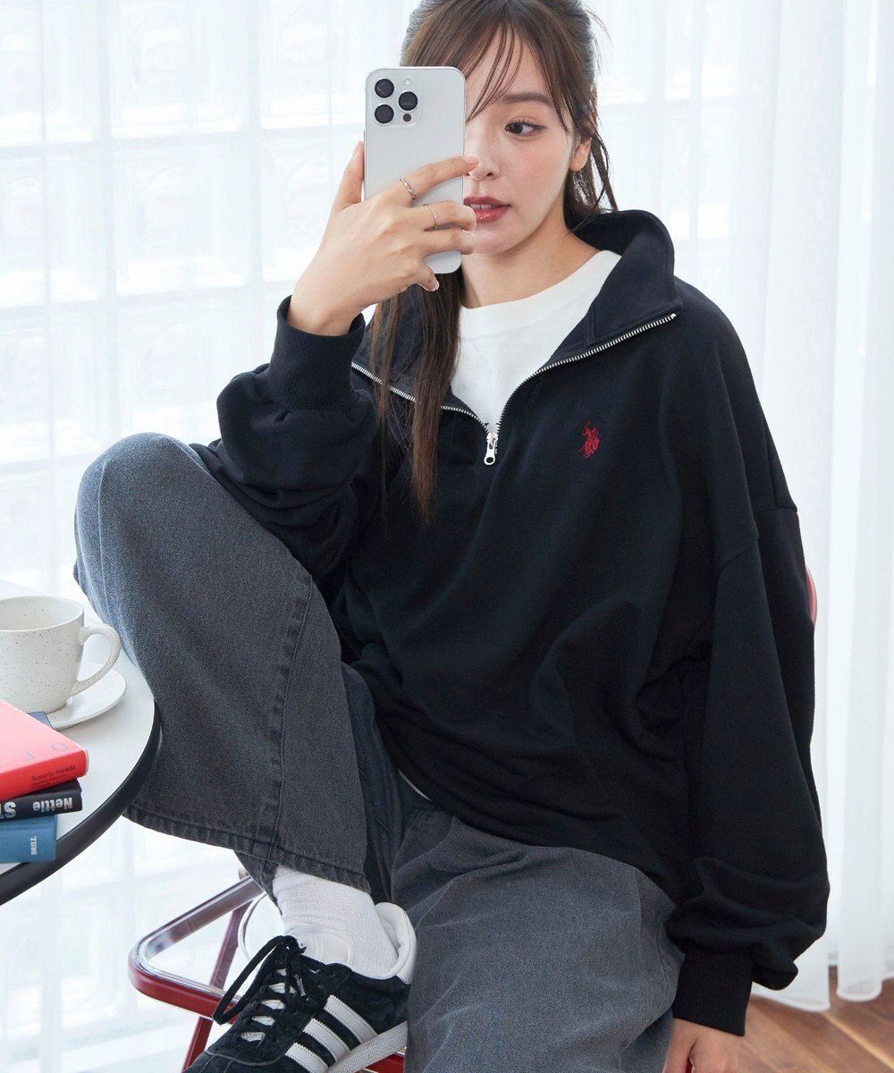 WEGO 【ユニセックス着用ITEM】別注　U.S POLO ASSN.　ハーフZIPPO 