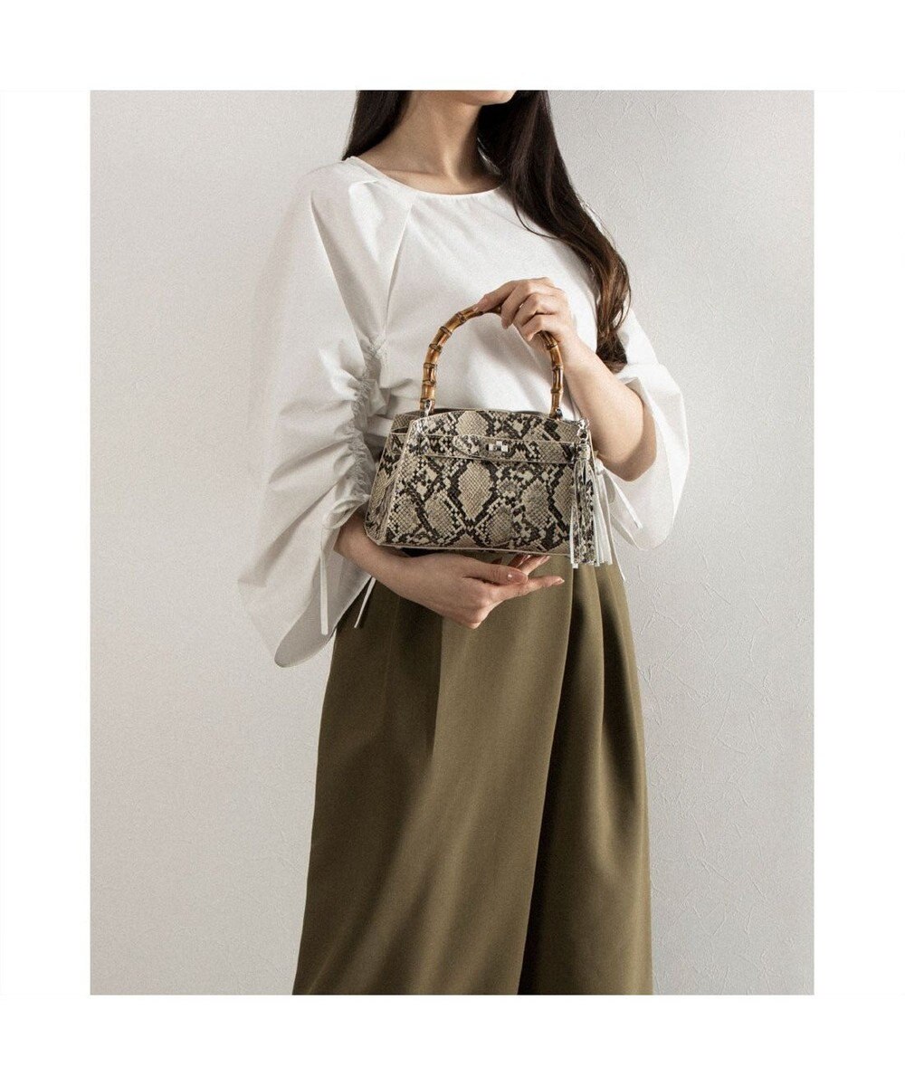 UNBILLION カシュカシュ cachecache / バンブーヒネリミニハンドバッグ 