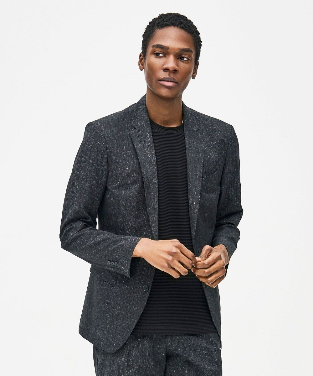 JOSEPH HOMME 新型・新柄【洗える/ストレッチ/シワになりにくい/セットアップ対応可】クールドッツストレッチ 　ジャケット 