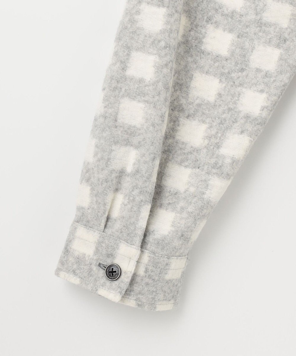 JOSEPH ABBOUD MOUNTAIN 【SPACE／UNISEX】フランネルジャージーチェック シャツ 