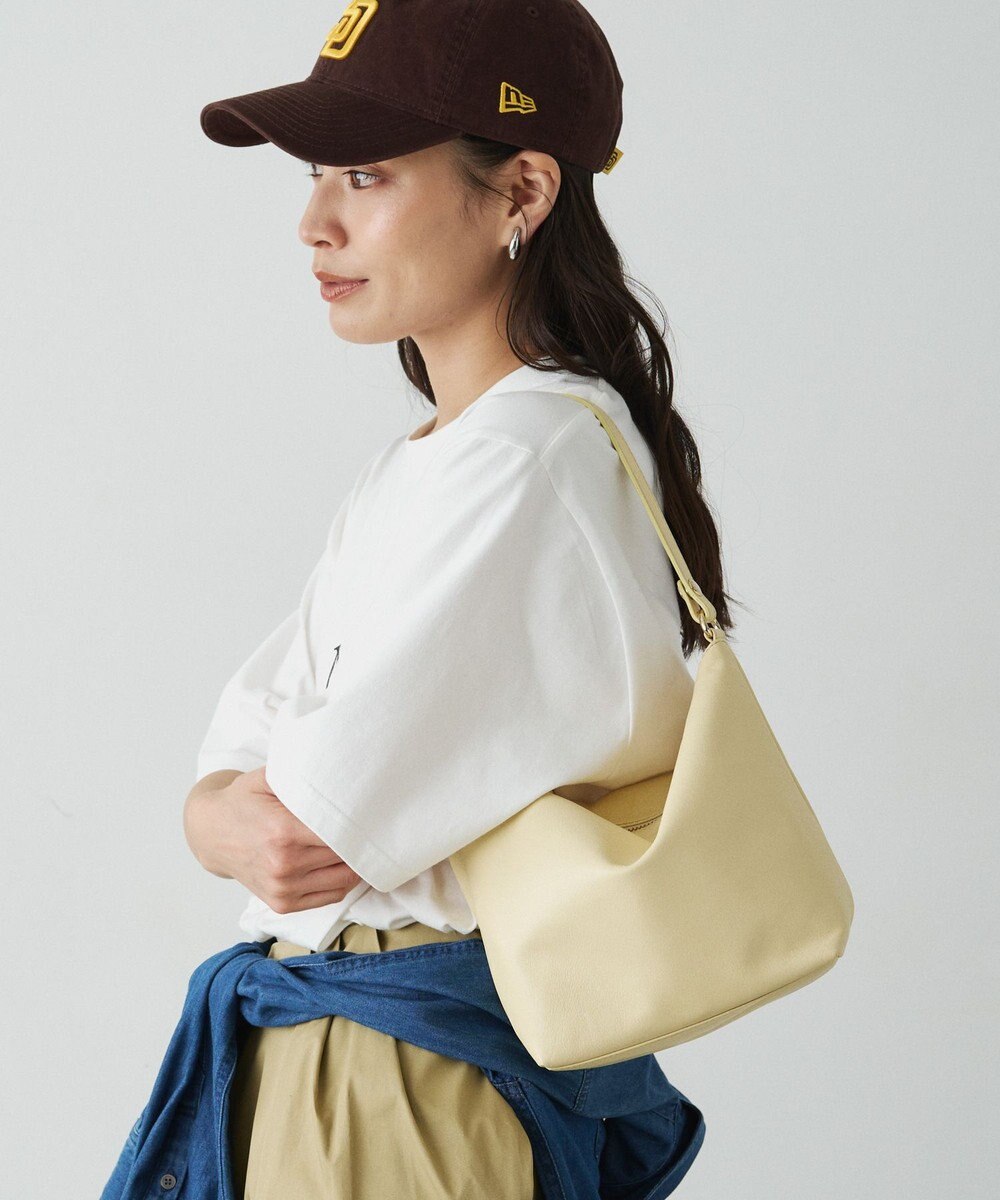 russet ソフトレザーシンプルショルダーバッグ(CE-1328-WEB) 