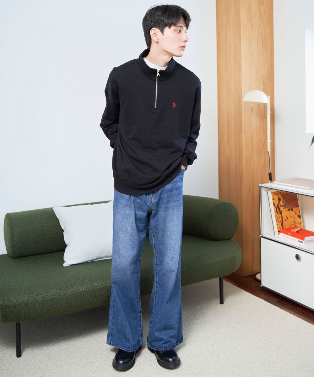 WEGO 【ユニセックス着用ITEM】別注　U.S POLO ASSN.　ハーフZIPPO 