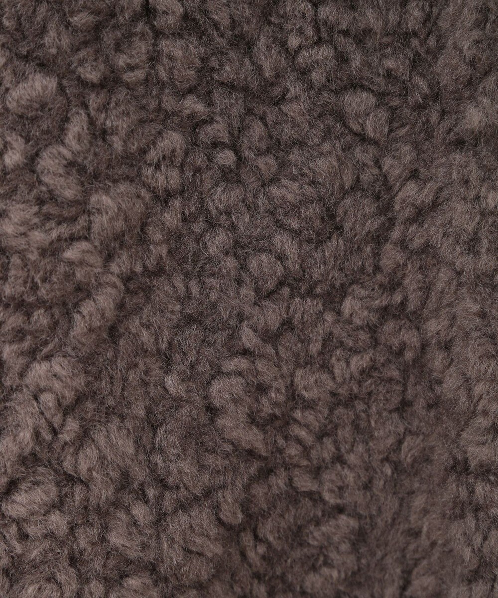 earth music&ecology リバーシブルフェイクムートンショートブルゾン 