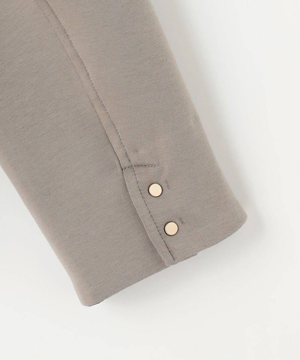 J.PRESS LADIES L 【洗える】ダンボールジャージー ブルゾン 