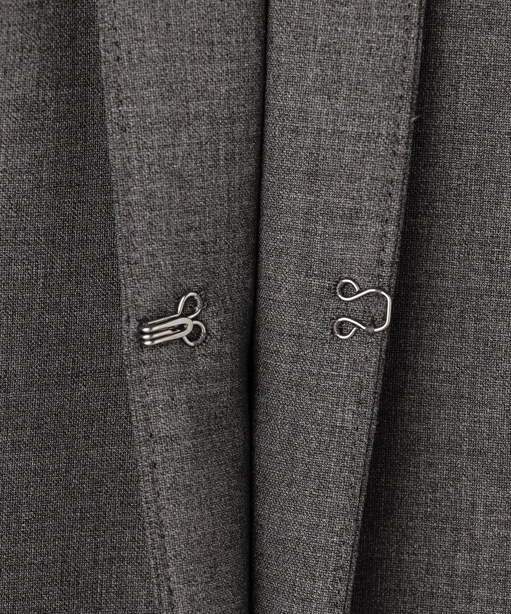 J.PRESS LADIES 【セットアップ対応】BAHARIYE SOLID ノーカラー ジャケット 