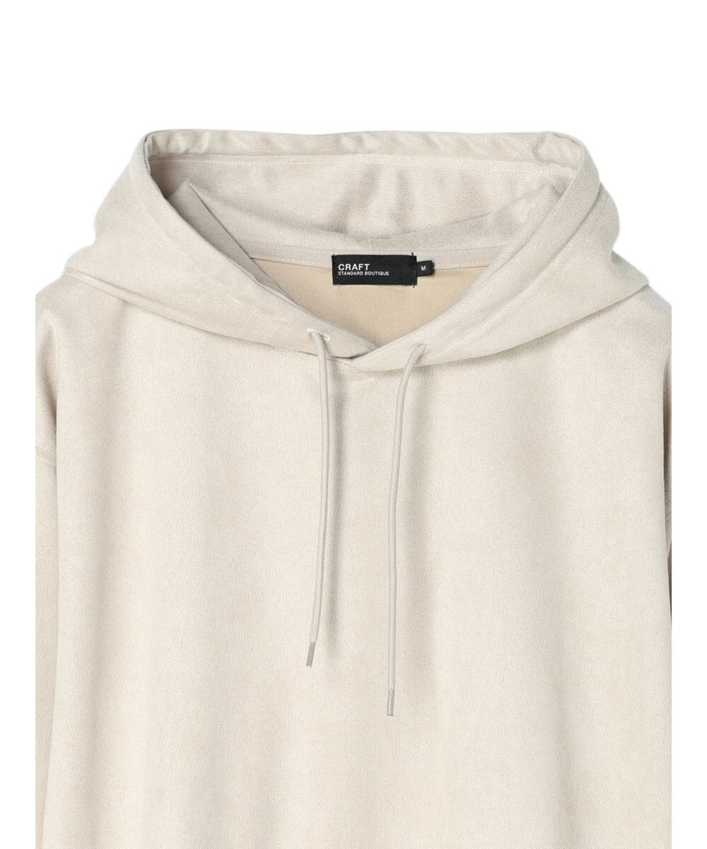 CRAFT STANDARD BOUTIQUE フェイクスエードプルパーカー 