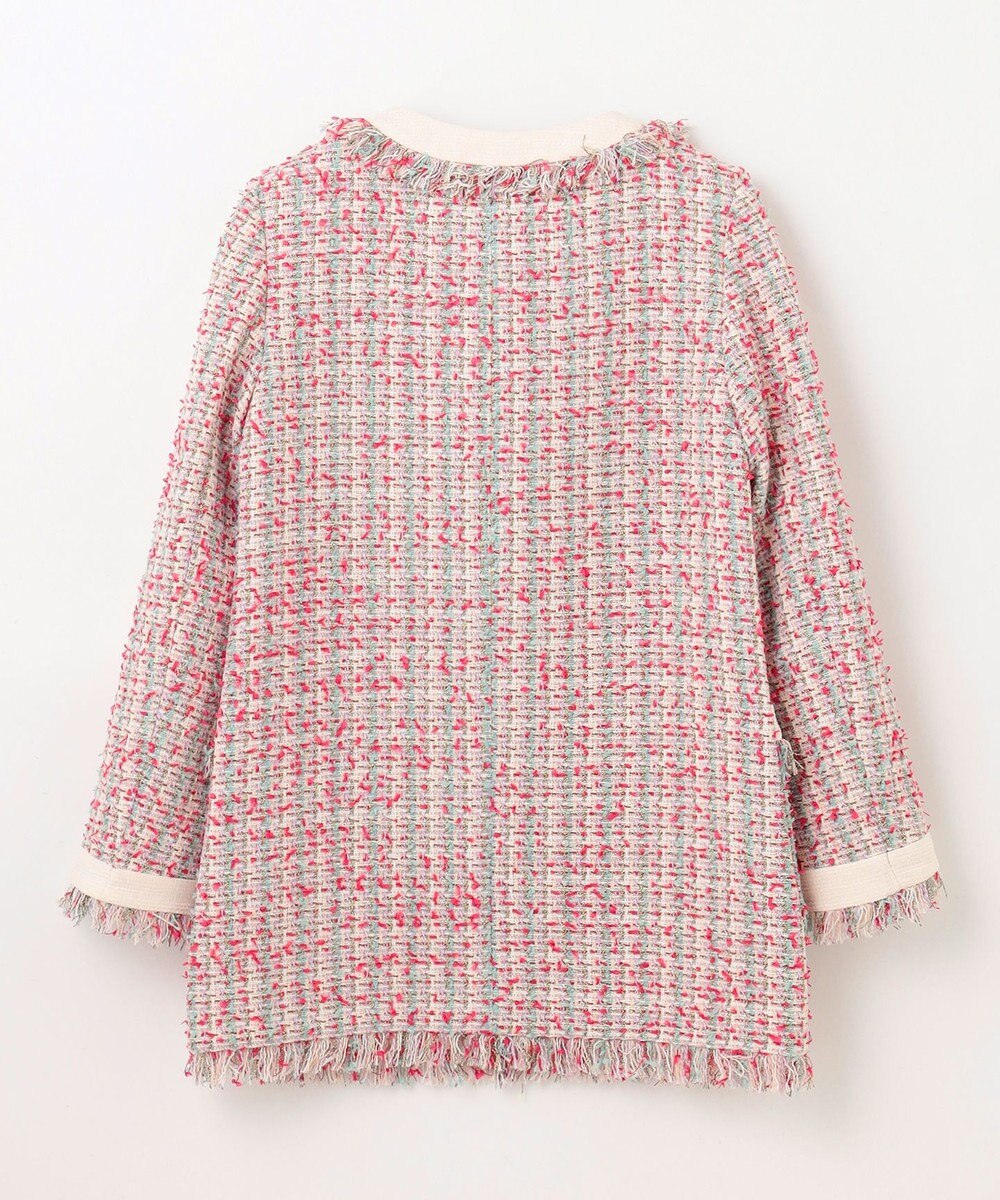 GRACE CONTINENTAL フリンジツイードジャケット 