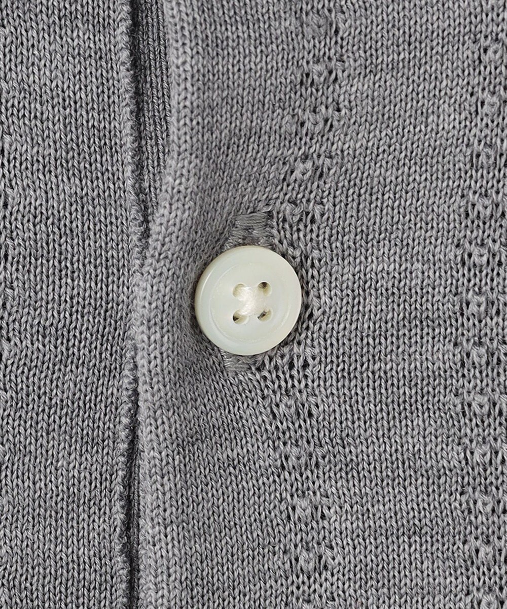 J.PRESS MEN シルクコットン ニットポロシャツ 