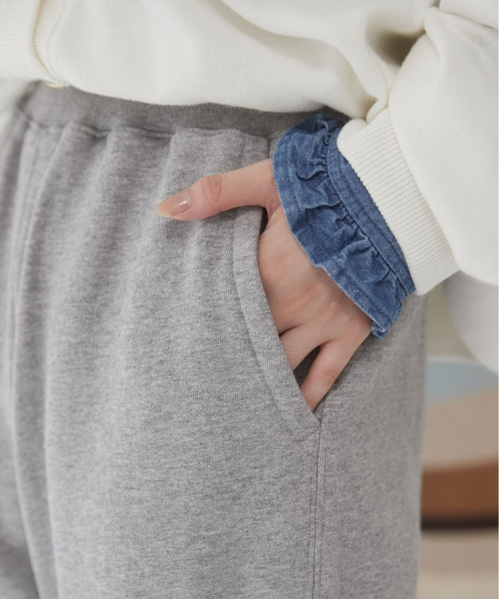 WEGO 【ANGIE VINTAGE/セットアップ対応】ワイドスウェットパンツ 