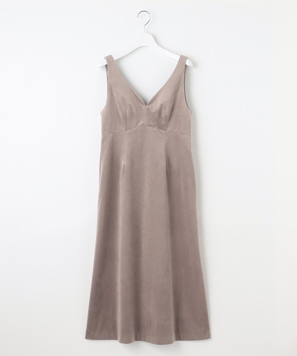 Feroux ベロア ジャンパースカート 