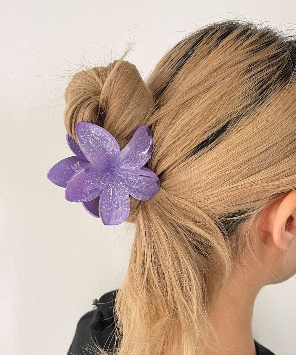 WEGO Lラメフラワーバンス 