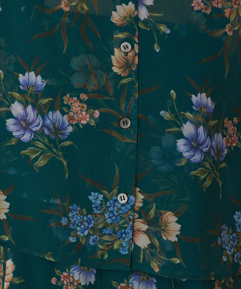 GRACE CONTINENTAL プリントセットアップワンピース 