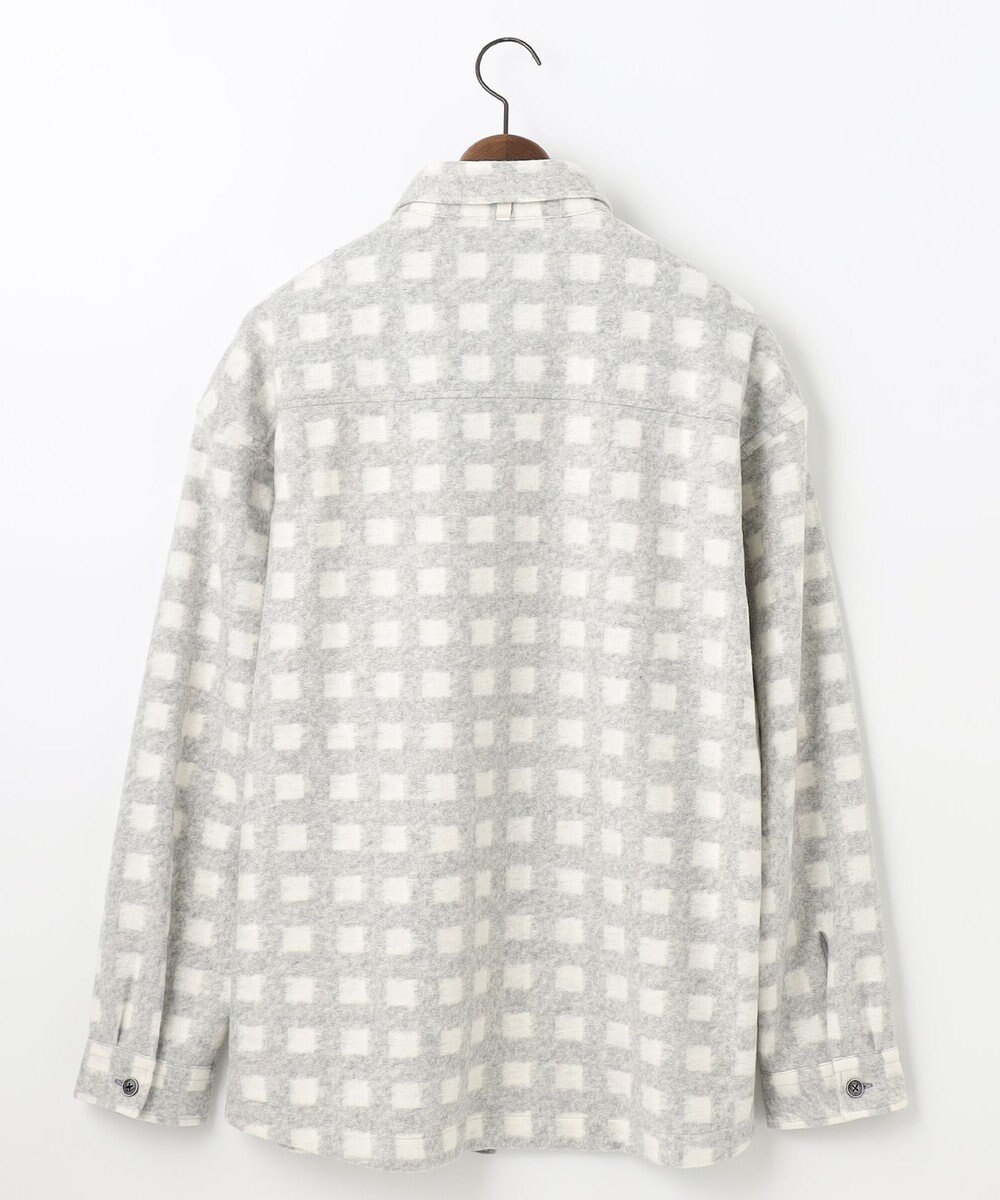 JOSEPH ABBOUD MOUNTAIN 【SPACE／UNISEX】フランネルジャージーチェック シャツ 