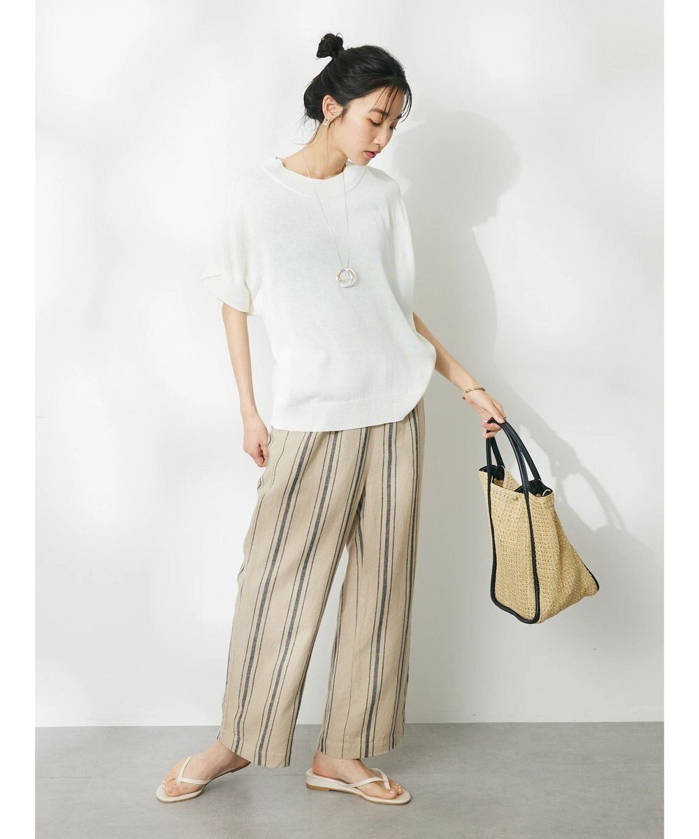 CRAFT STANDARD BOUTIQUE 【洗える】チューリップスリーブプルオーバー 