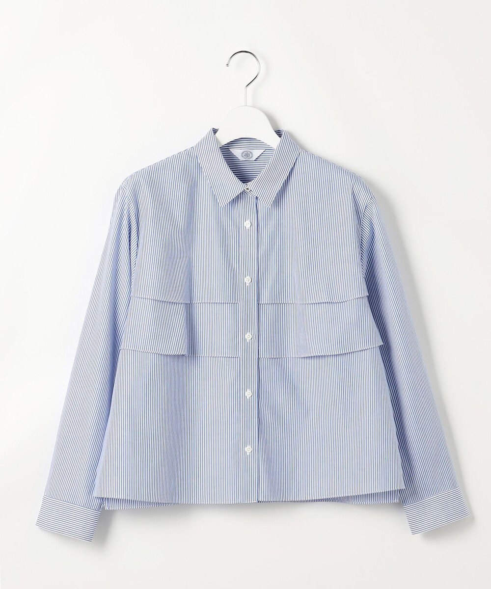 J.PRESS LADIES 【WEB限定カラーあり】COTTON TEX ブラウス 