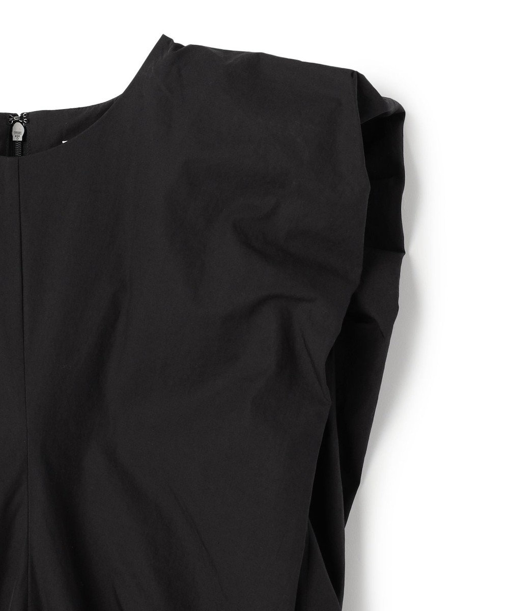 BEIGE， MALLOW / コットンタック バルーンスリーブドレス 