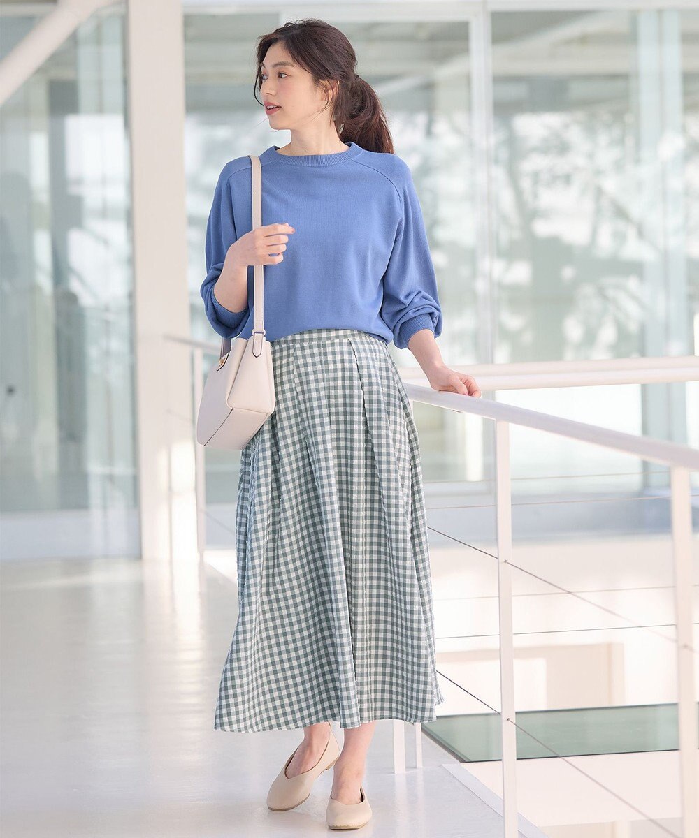 ANY 【洗濯機可】スプリングラグランニット 