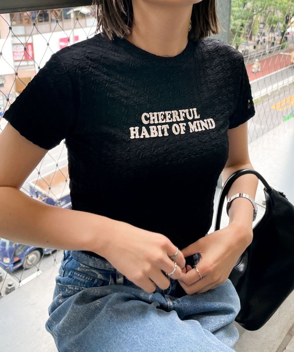 WEGO クリンクルプリントトップス 