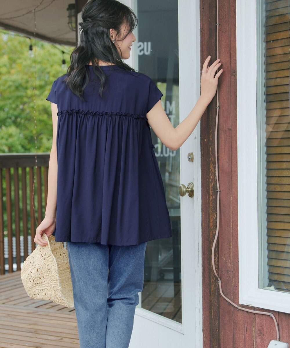 Tiaclasse L フリルティアードチュニック 