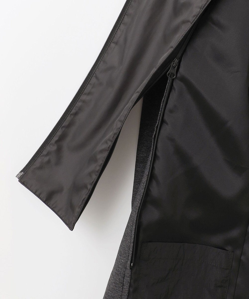 JOSEPH ABBOUD MOUNTAIN 【フードが外せる】メランジハイパワー2wayストレッチ ジャケット 