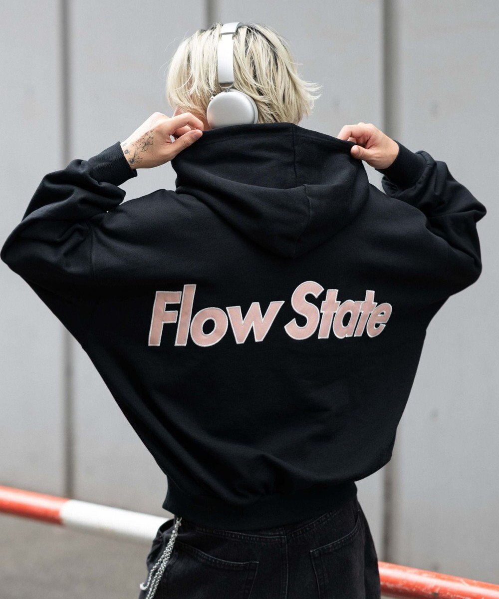 WEGO 【ユニセックス着用ITEM/裏起毛】バルーンクロップドグラフィックプルパーカー 