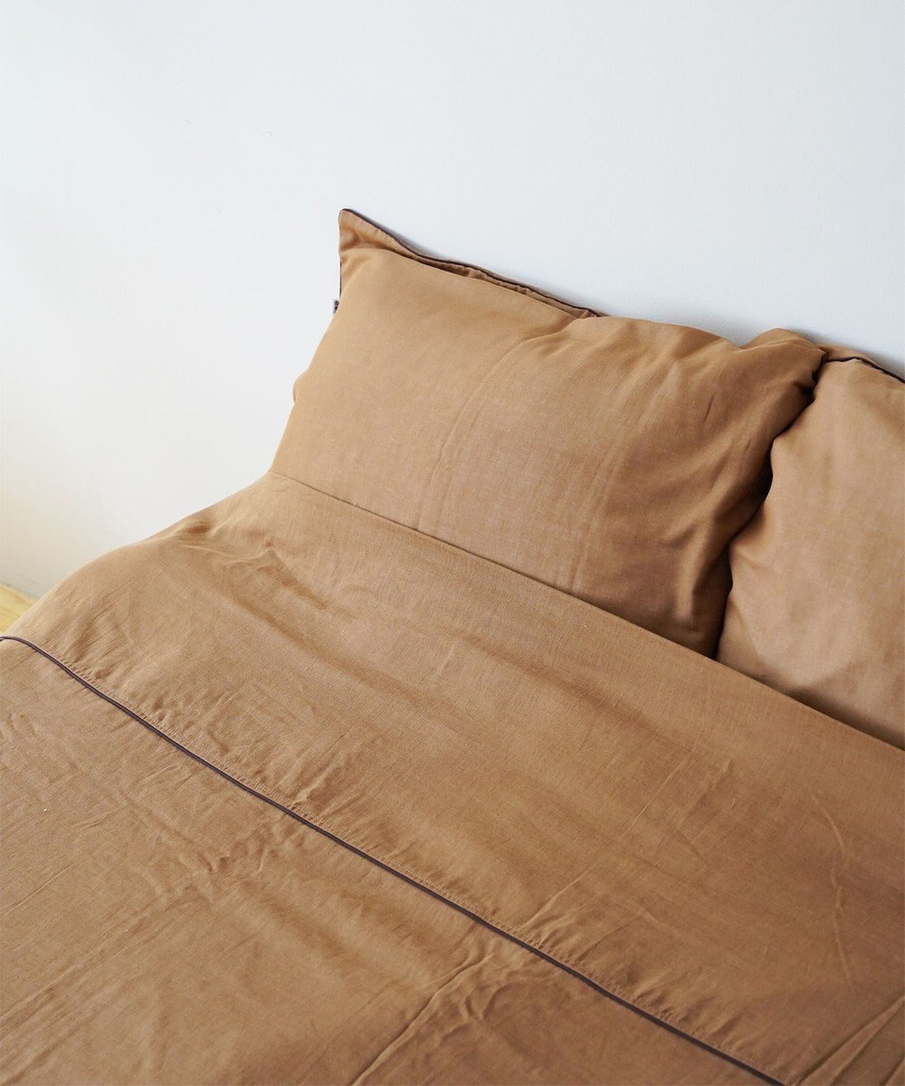 京和晒綿紗 ガーゼ枕カバー 柿渋3重合わせ L50×70用 